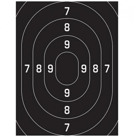 Мішень 46х60 см Мішень 46х60 см