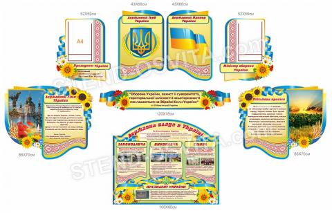 Комплект патріотичних стендів